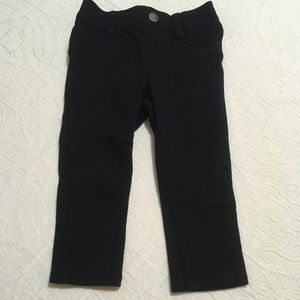 18-24m (4/$20) Black Stretchy Cotton Pants by The Children’s Place